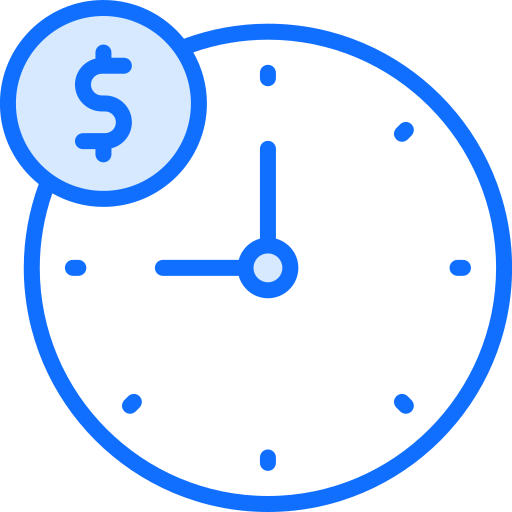 Overtime Generic Blue icon