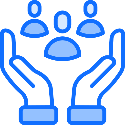 User group Generic Blue icon