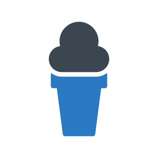 wafelek do lodów Generic Blue ikona