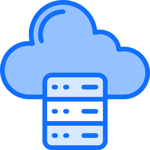 cloud-hosting Generic Blue icon