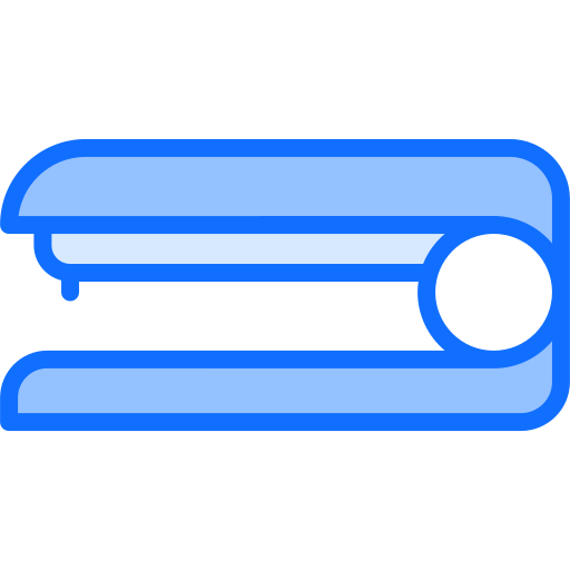 Stapler Generic Blue icon