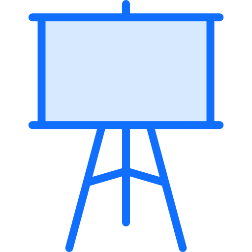 Board stand Generic Blue icon