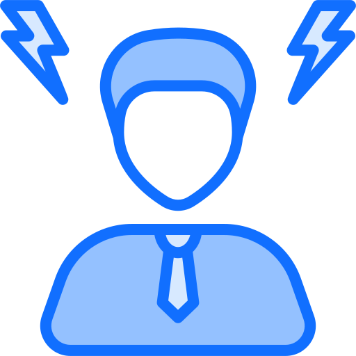 spannung Generic Blue icon