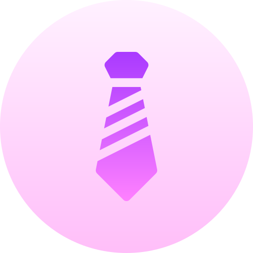 krawat Basic Gradient Circular ikona