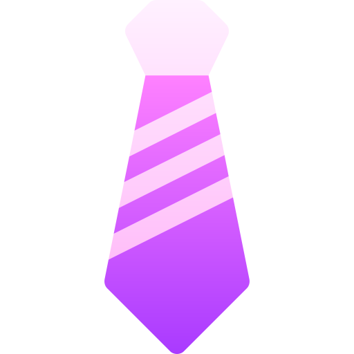 gravata Basic Gradient Gradient Ícone