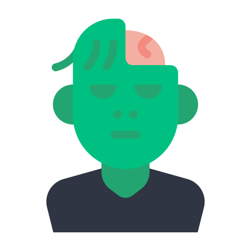 Zombie Generic Flat icon