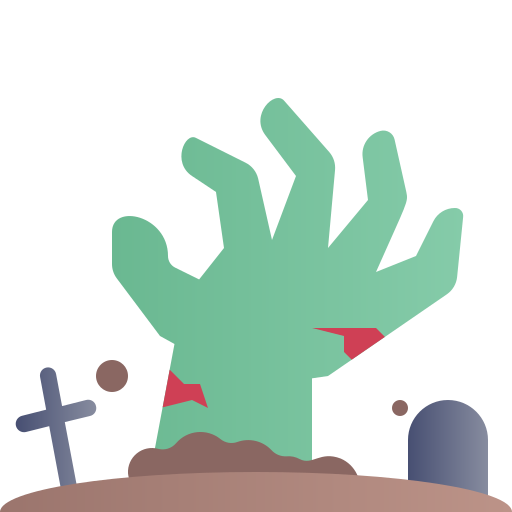 zombi Generic Flat Gradient icono
