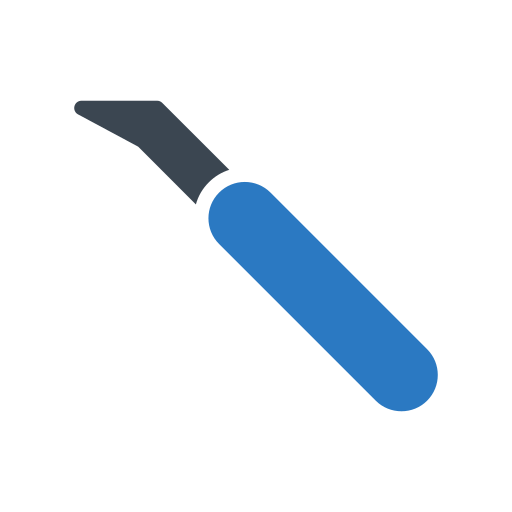 Dentist tools Generic Blue icon