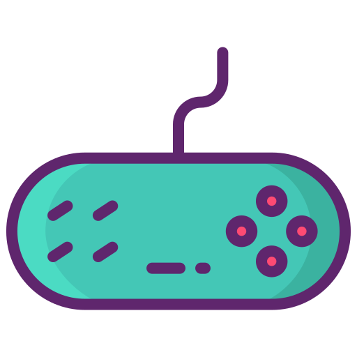 Game controller Flaticons Lineal Color icon