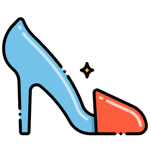 Heels Flaticons Lineal Color icon