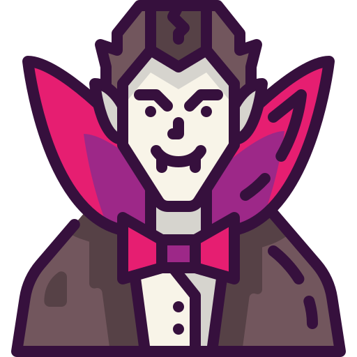 wampir Generic Outline Color ikona