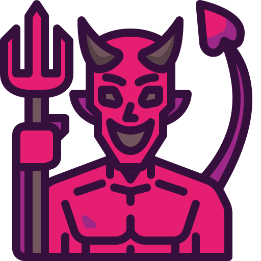 demonio Generic Outline Color icono