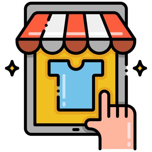 tienda en línea Flaticons Lineal Color icono