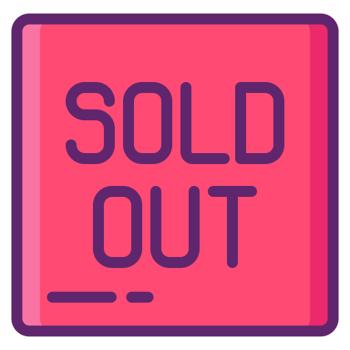 Sold out Flaticons Lineal Color icon