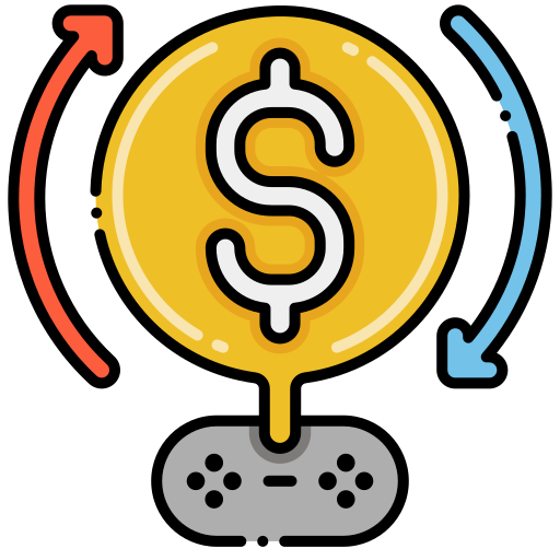 Microtransaction Flaticons Lineal Color icon