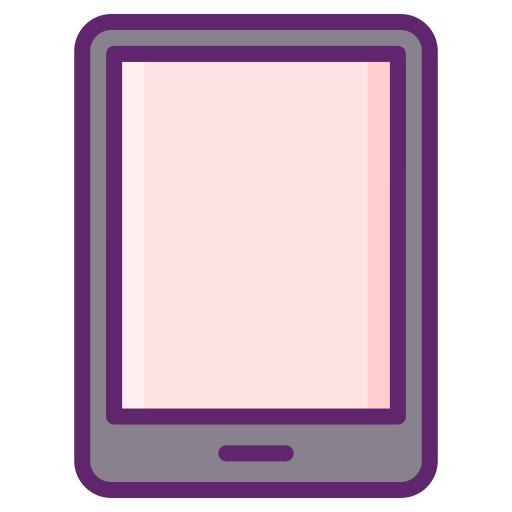 Tablet Flaticons Lineal Color icon