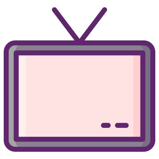 tv Flaticons Lineal Color icona