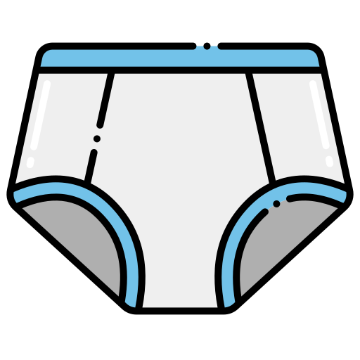 Underwear Flaticons Lineal Color icon