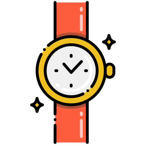 horloge Flaticons Lineal Color icoon