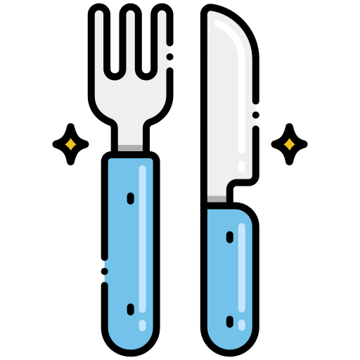 Kitchen utensils Flaticons Lineal Color icon