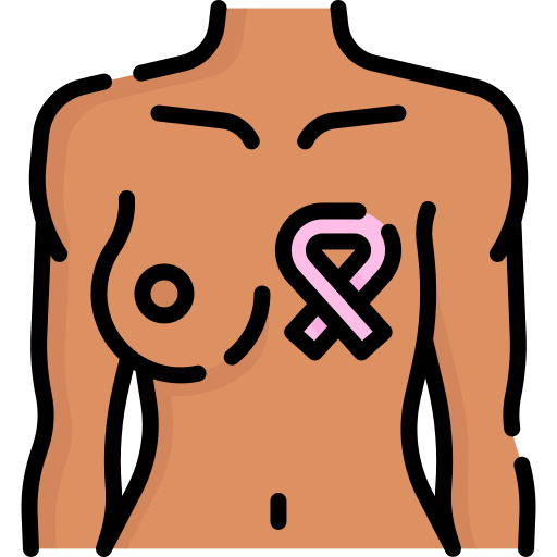 乳癌 Special Lineal color icon