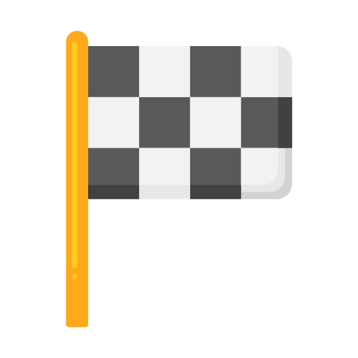 Goal flag Flaticons Flat icon