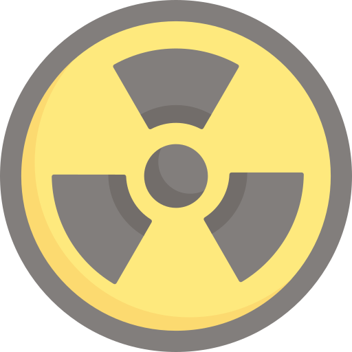 Radiation Special Flat icon