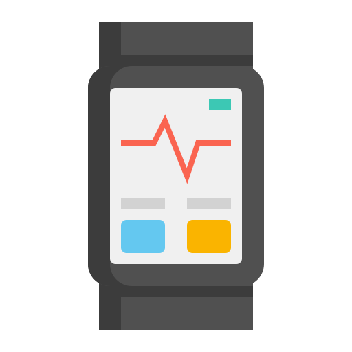 fitnesstracker Flaticons Flat icoon