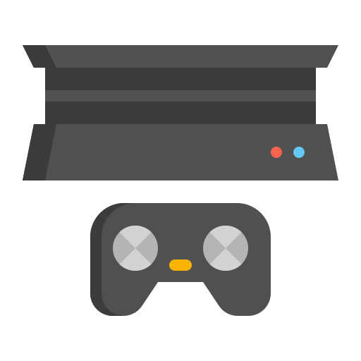 console da gioco Flaticons Flat icona