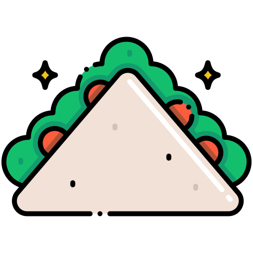 sandwich Flaticons Lineal Color icon