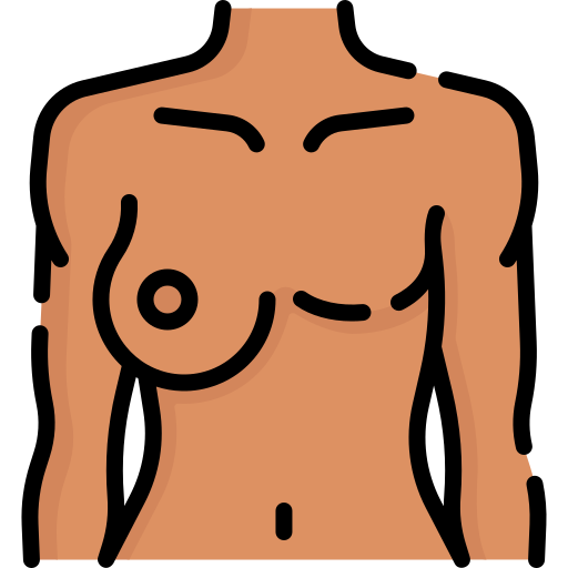 mastectomía Special Lineal color icono