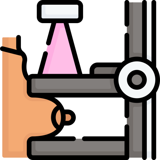 mammografia Special Lineal color ikona