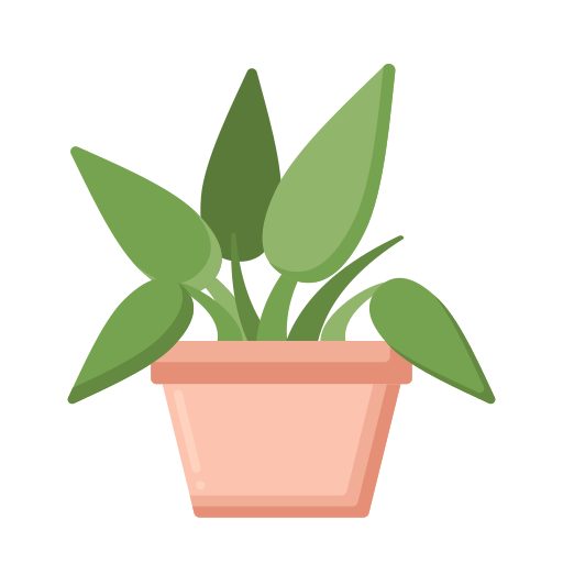 philodendron Flaticons Flat Icône