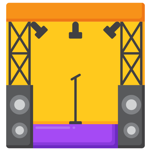 Stage Flaticons Flat icon