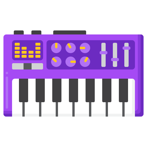 Synthesizer Flaticons Flat icon