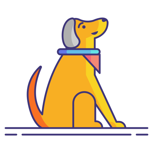 Pet Flaticons Lineal Color icon