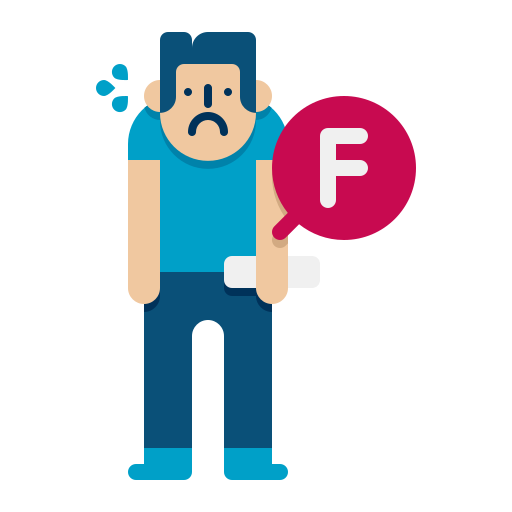 Failure Flaticons Flat icon