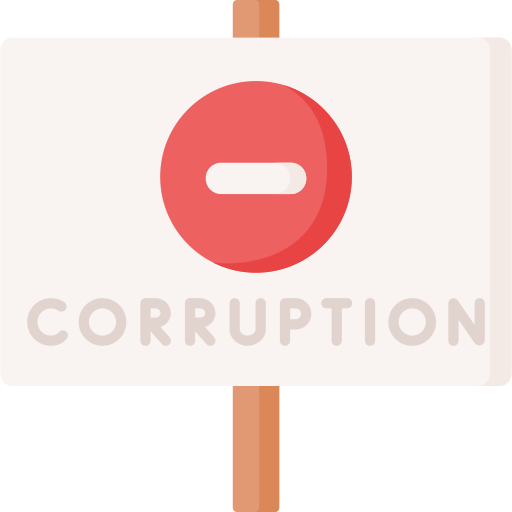 korruption Special Flat icon