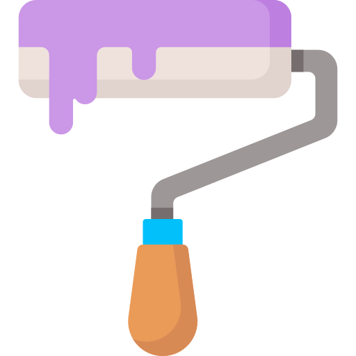 Paint roller Special Flat icon