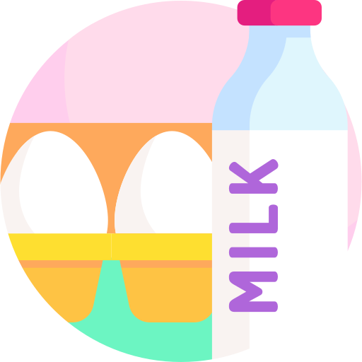 milch Detailed Flat Circular Flat icon