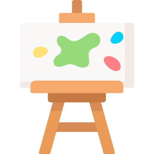 Easel Special Flat icon