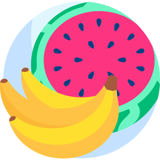 owoce Detailed Flat Circular Flat ikona
