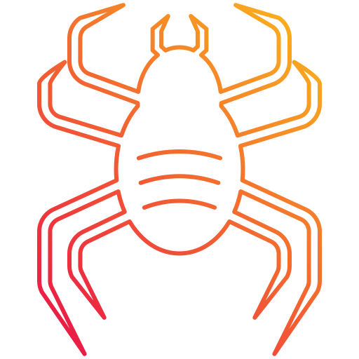 pająk Generic Gradient ikona
