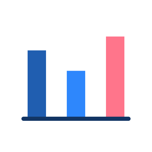 Chart graphs Generic Flat icon