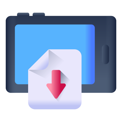 File download Generic Flat Gradient icon