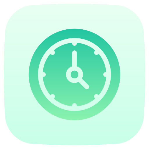 uhr Generic Flat Gradient icon