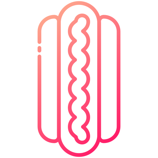 hot dog Generic Gradient icona