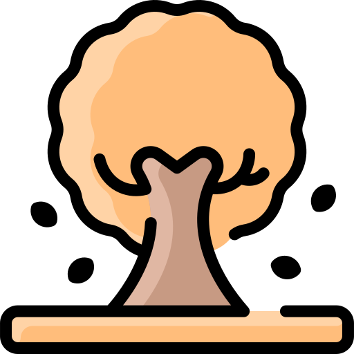 나무 Vitaliy Gorbachev Lineal Color icon