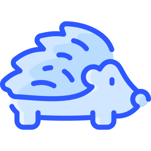 Hedgehog Vitaliy Gorbachev Blue icon