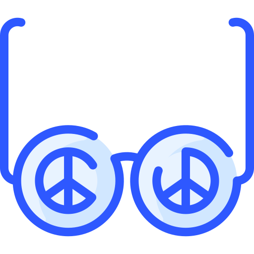 안경 Vitaliy Gorbachev Blue icon